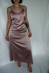 Dreaming Satin Maxi Slip Dress